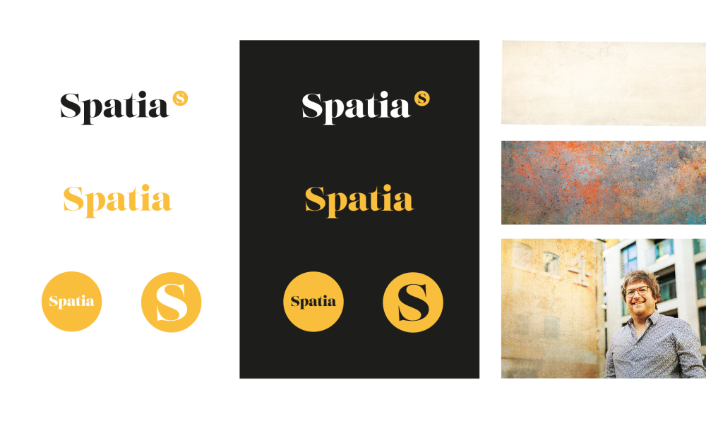 Spatia Identity Design & Brand Elements, Full Implementation Across All Materials. 